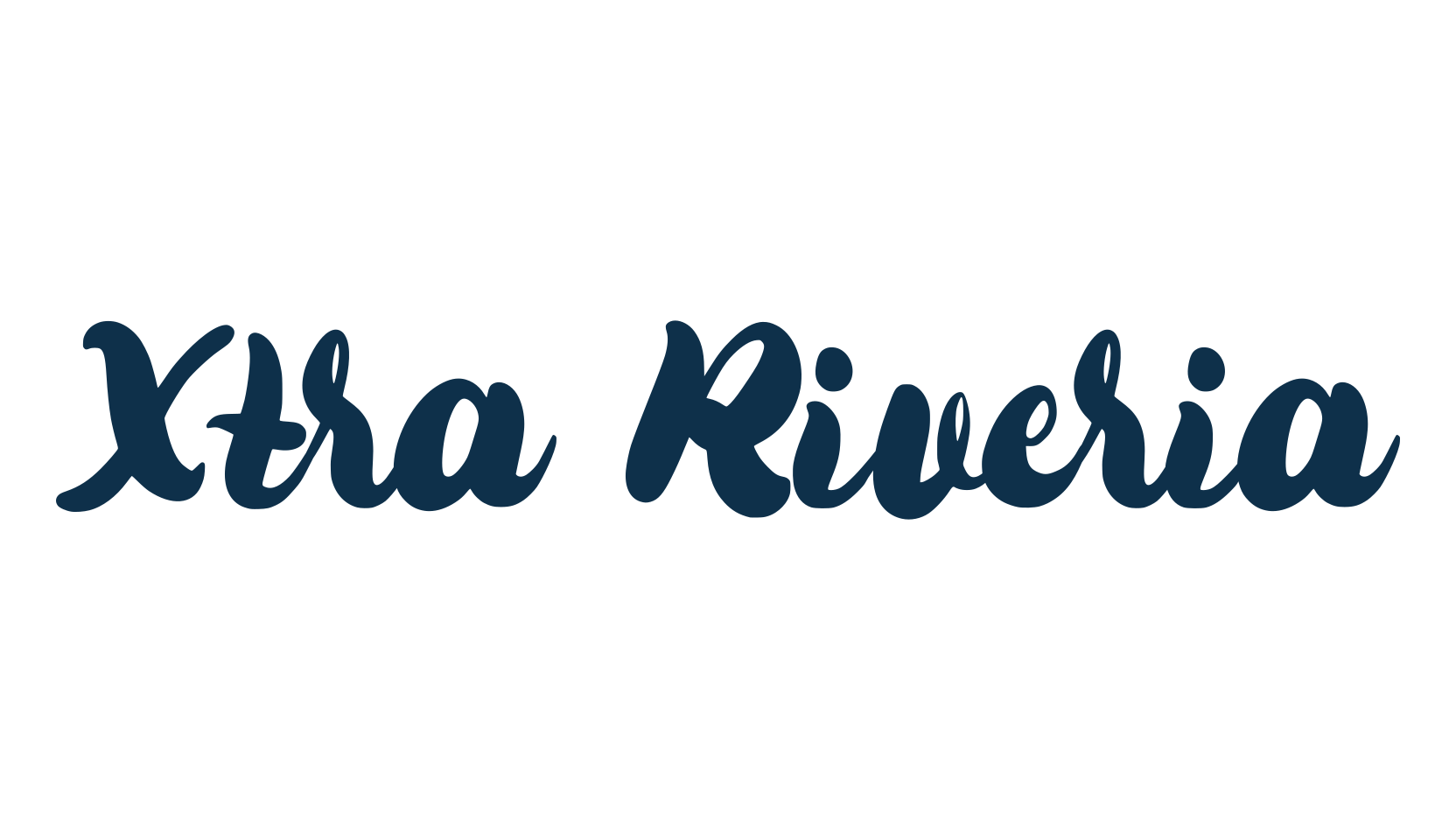 Xtra Riveria, fancy decorative font preview