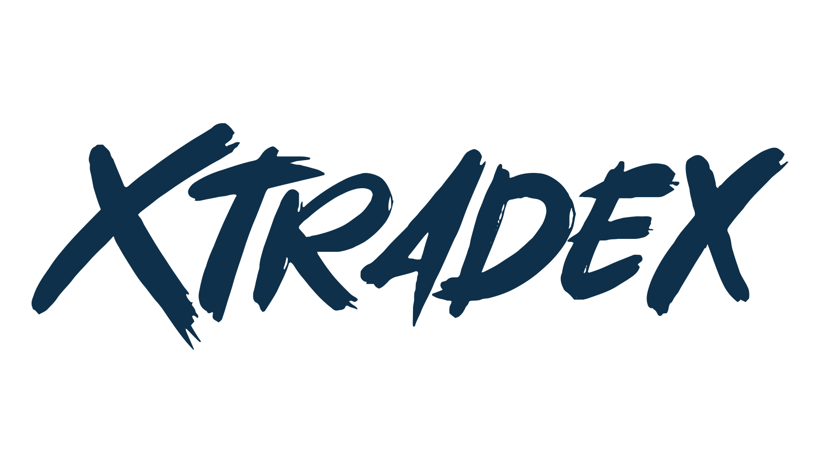 Xtradex, script brush fancy decorative calligraphy font preview