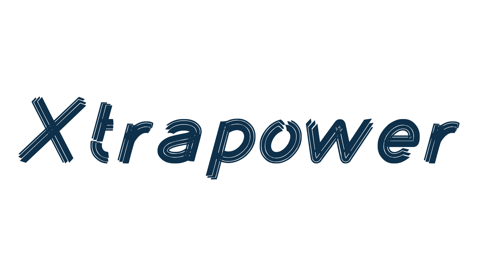 Xtrapower, fancy various techno sci-fi font preview