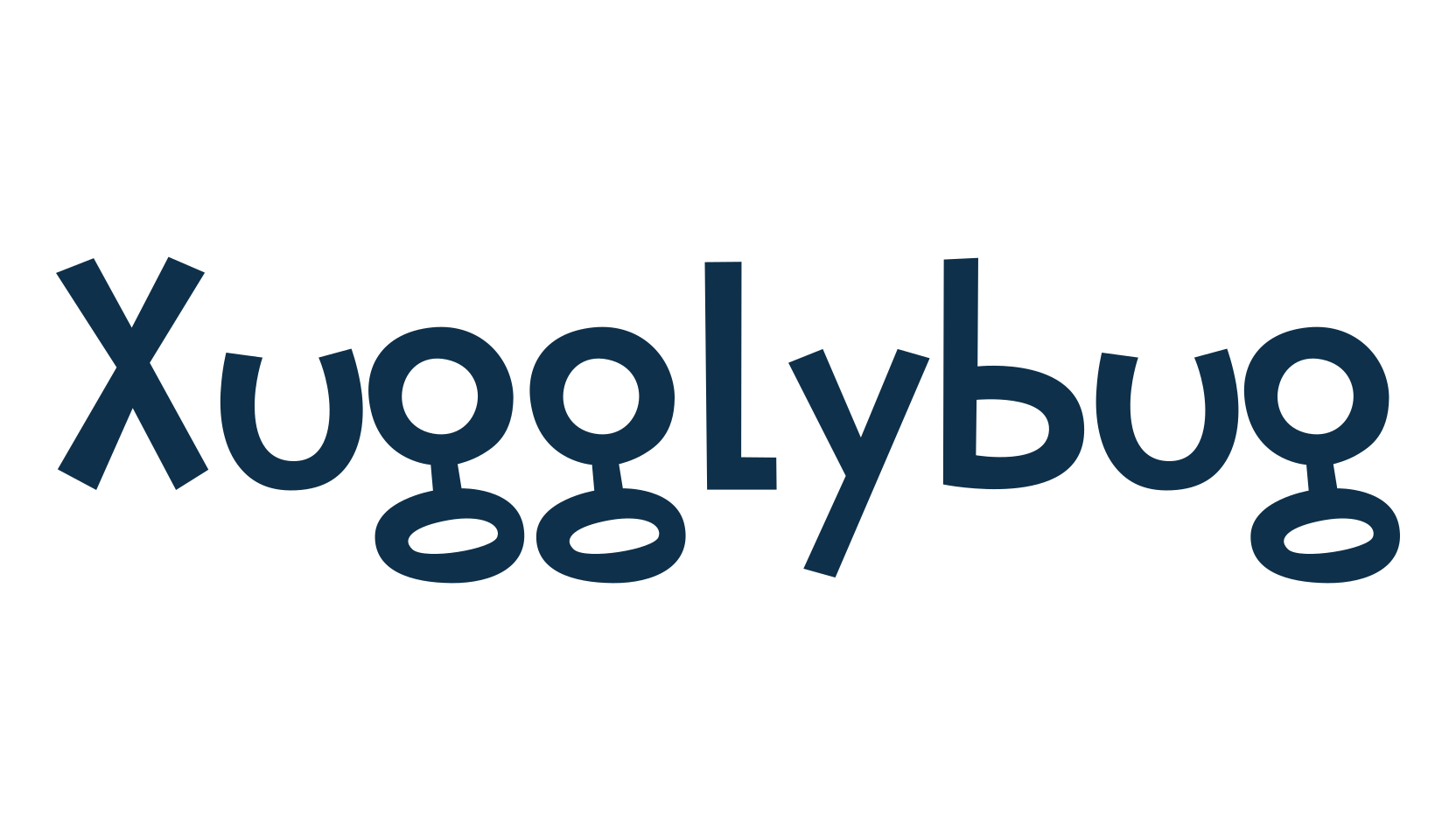Xugglybug, fancy cartoon decorative font preview
