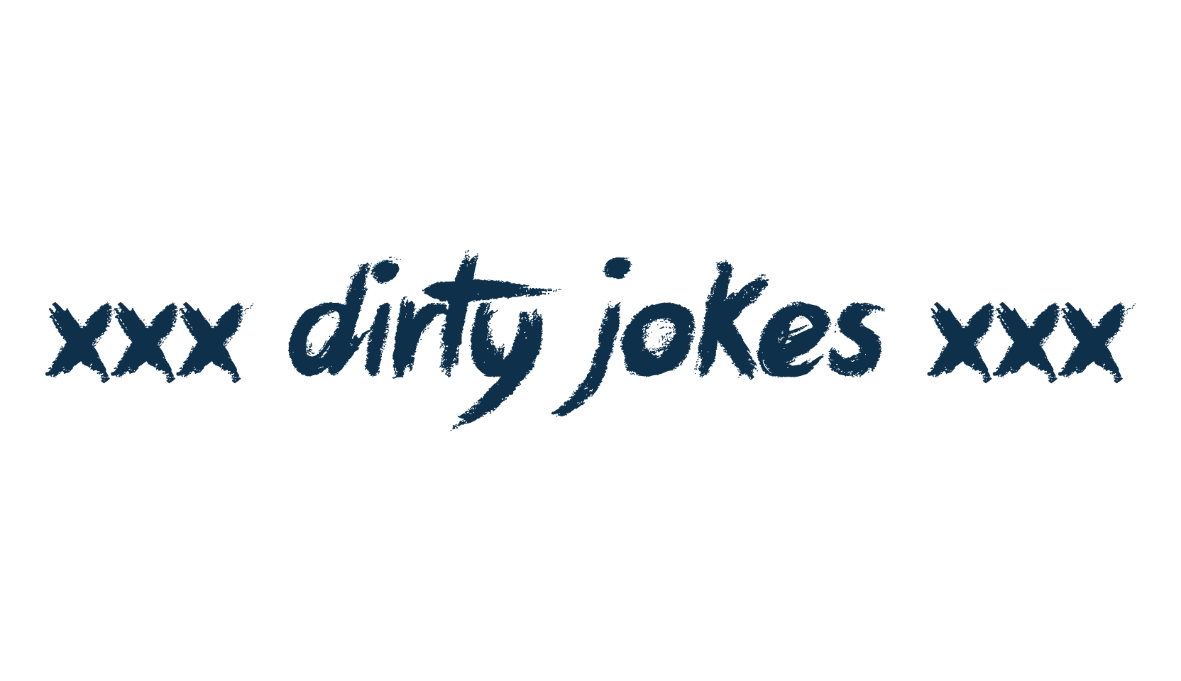 xxx Dirty Jokes xxx, trash font preview