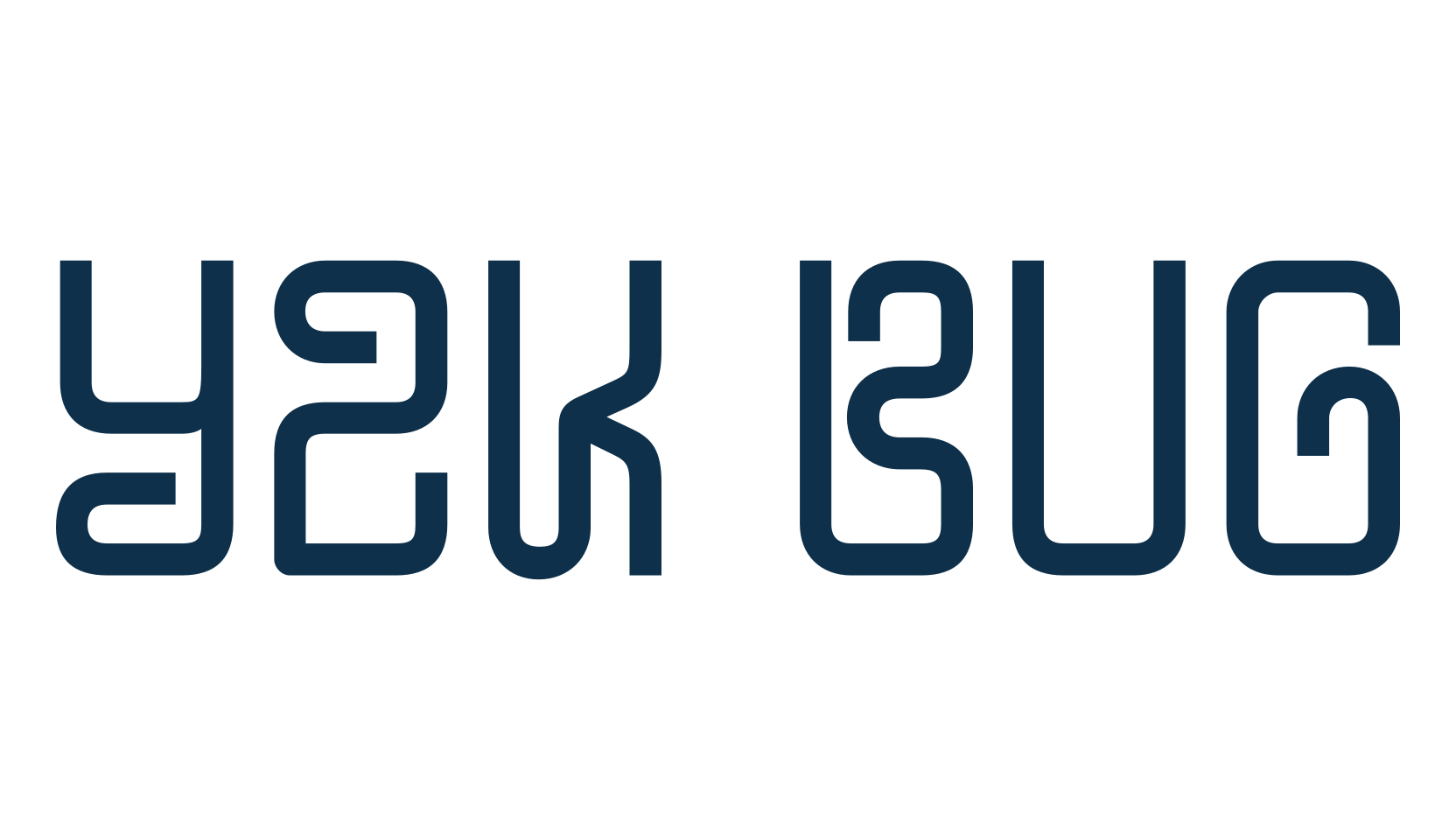 Y2K Bug, fancy various techno sci-fi font preview