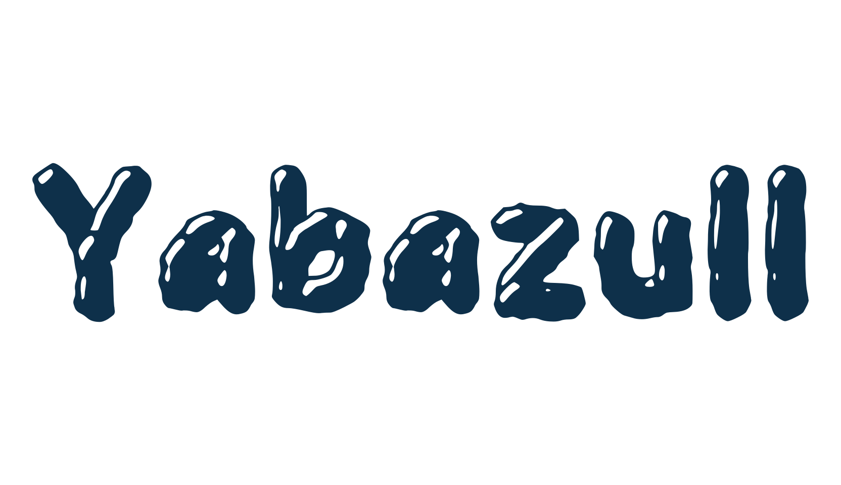 Yabazull, fancy fire, ice decorative font preview