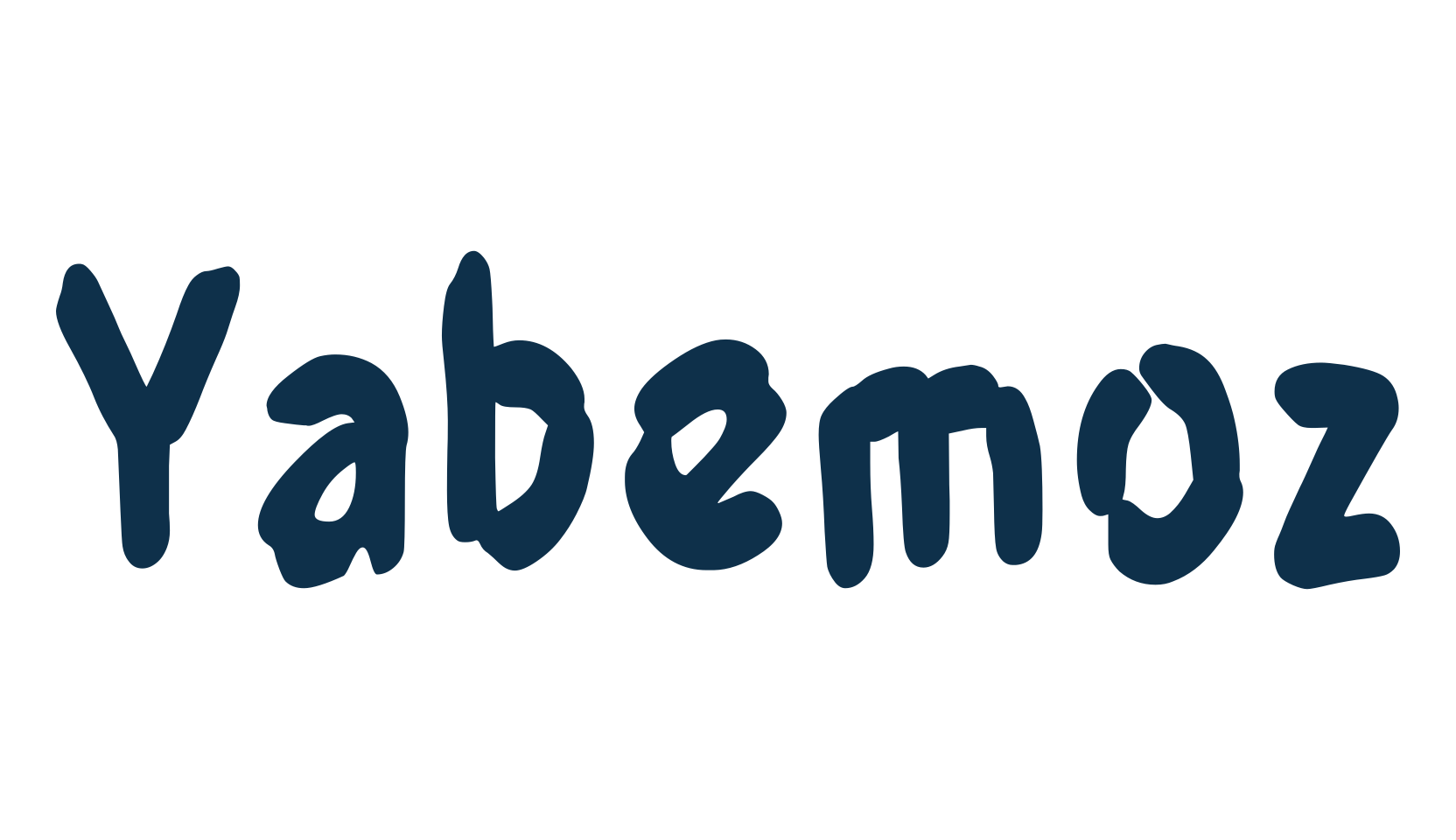 Yabemoz, fancy various decorative font preview