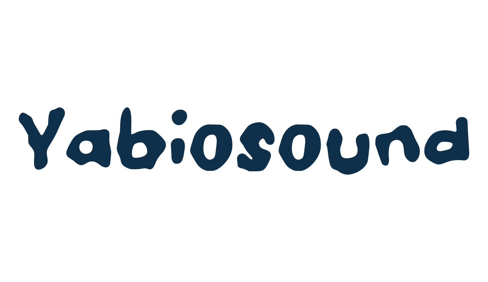Yabiosound, distorted font preview