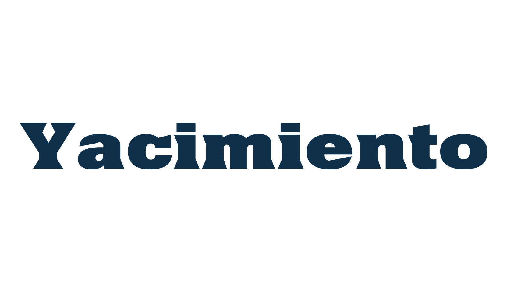 Yacimiento, basic serif font preview