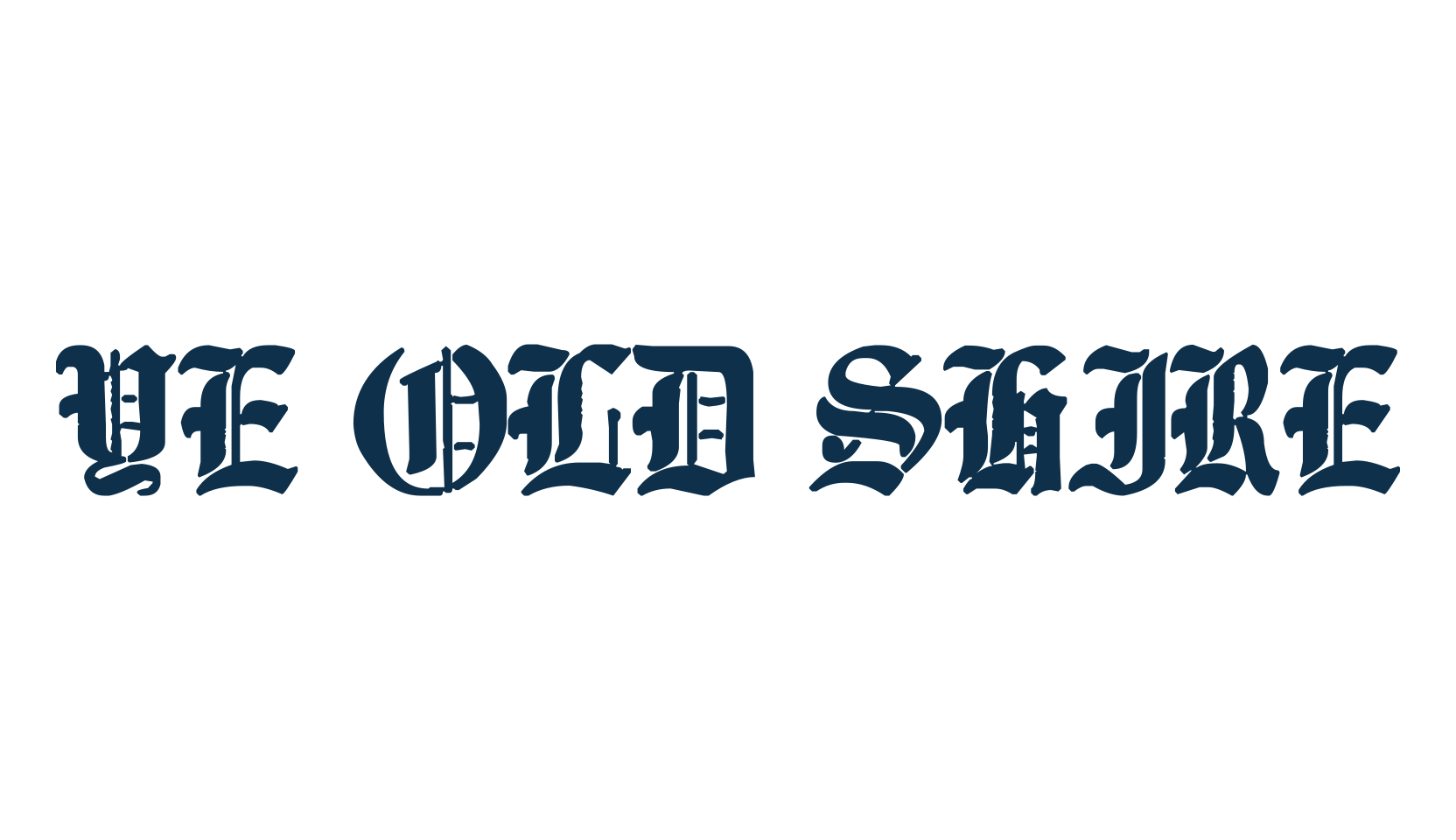 Ye Old Shire, medieval font preview