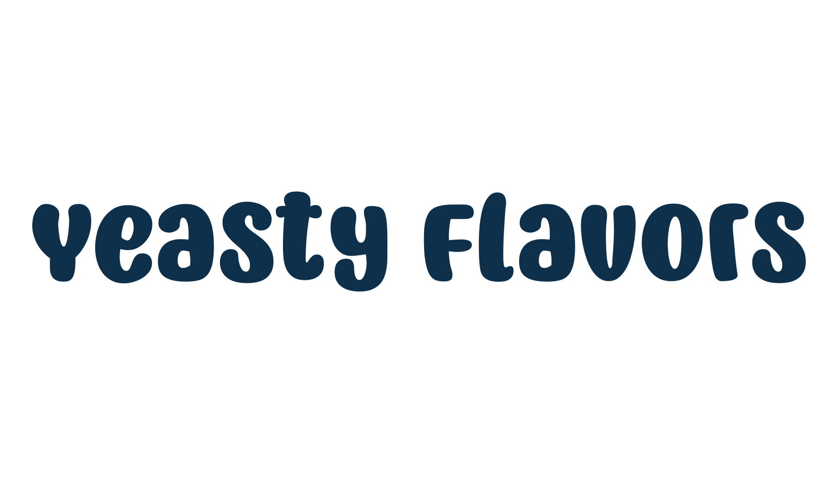 Yeasty Flavors, fancy cartoon decorative font preview