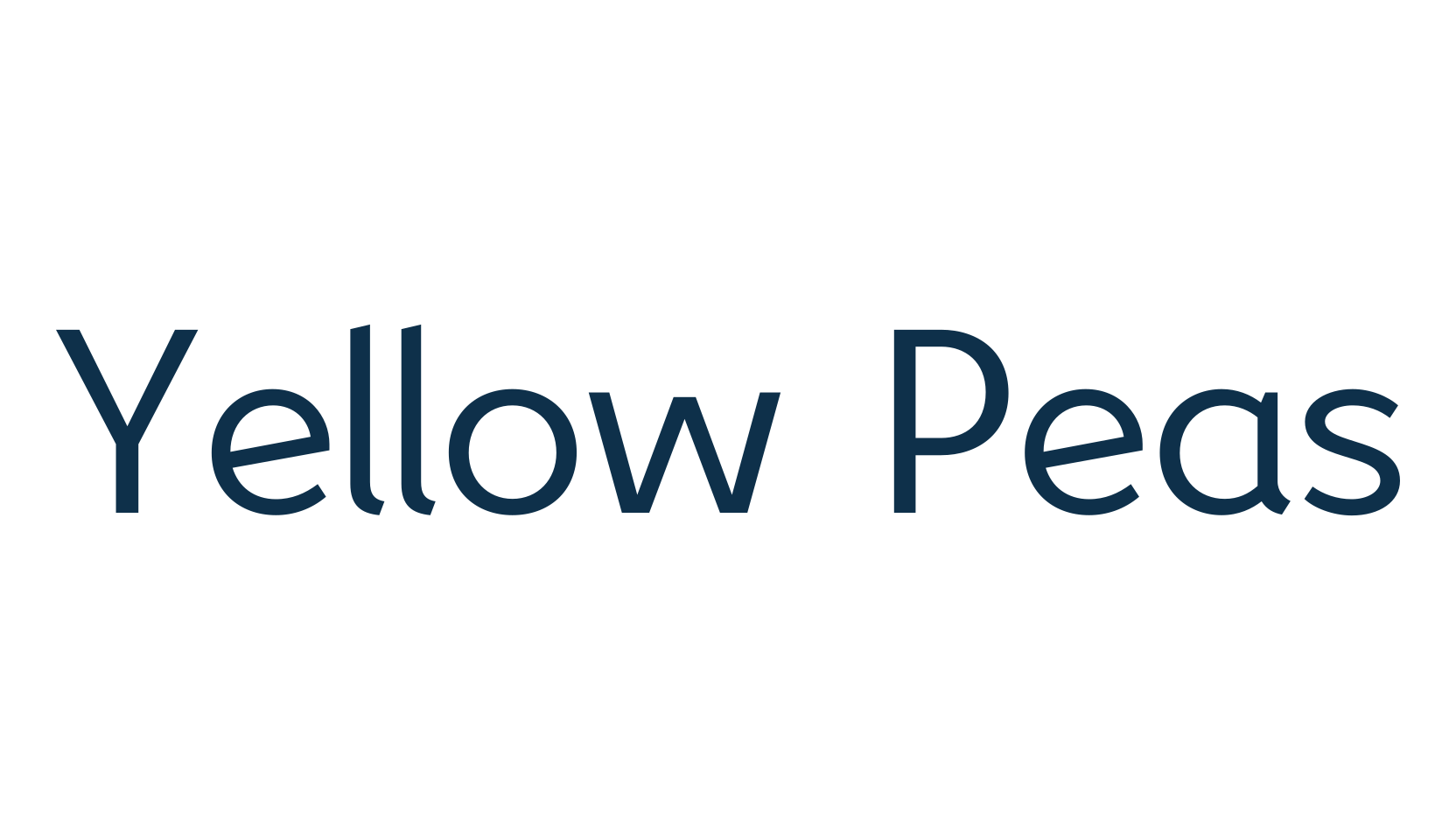 Yellow Peas, sans serif font preview