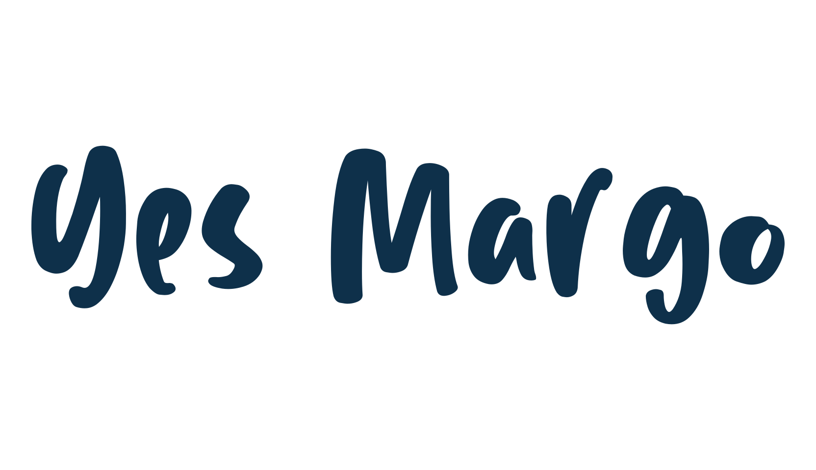 Yes Margo, script handwritten fancy decorative calligraphy font preview