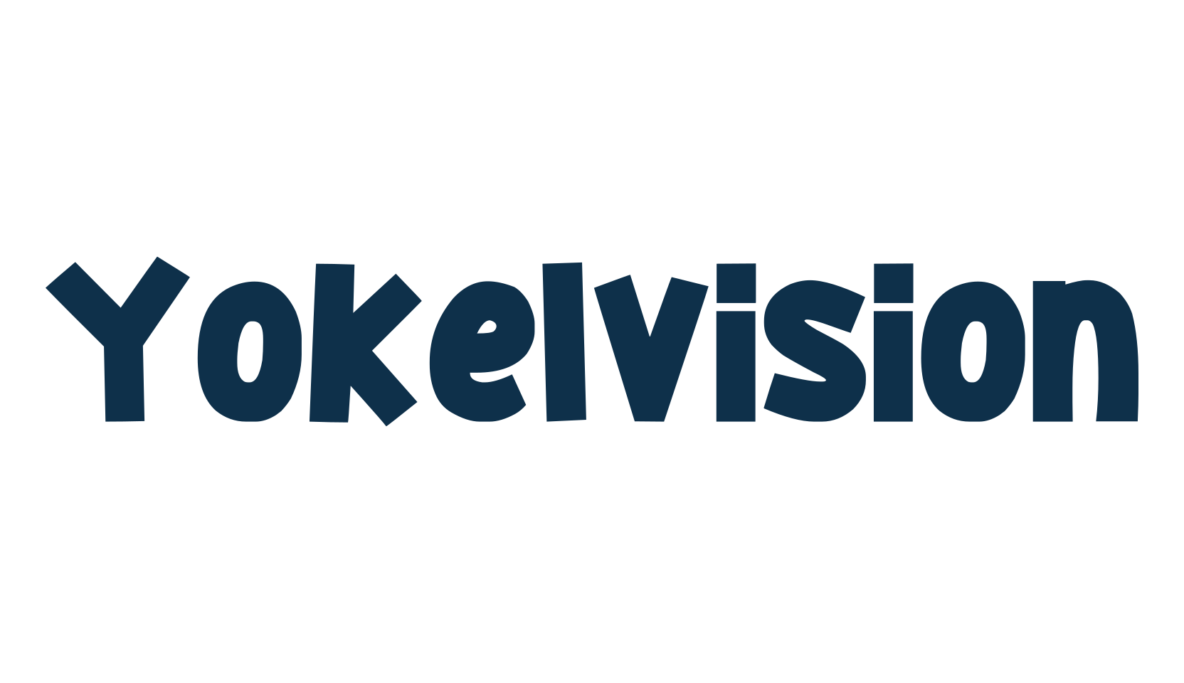Yokelvision, fancy cartoon decorative comic font preview