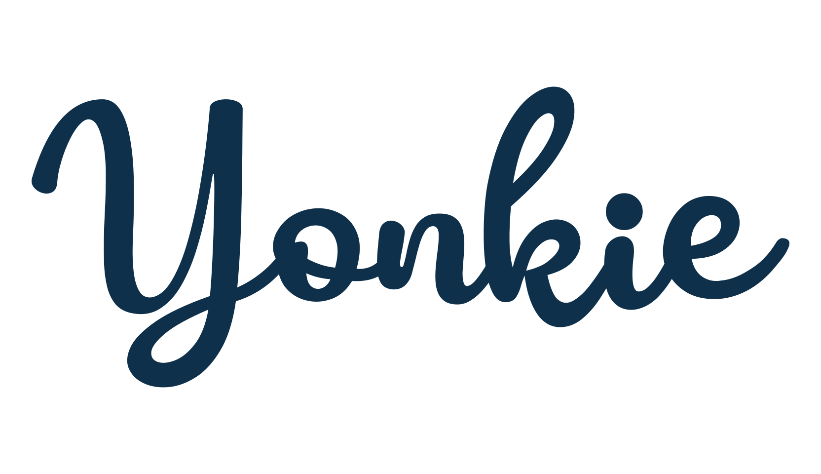 Yonkie, fancy various decorative script calligraphy font preview