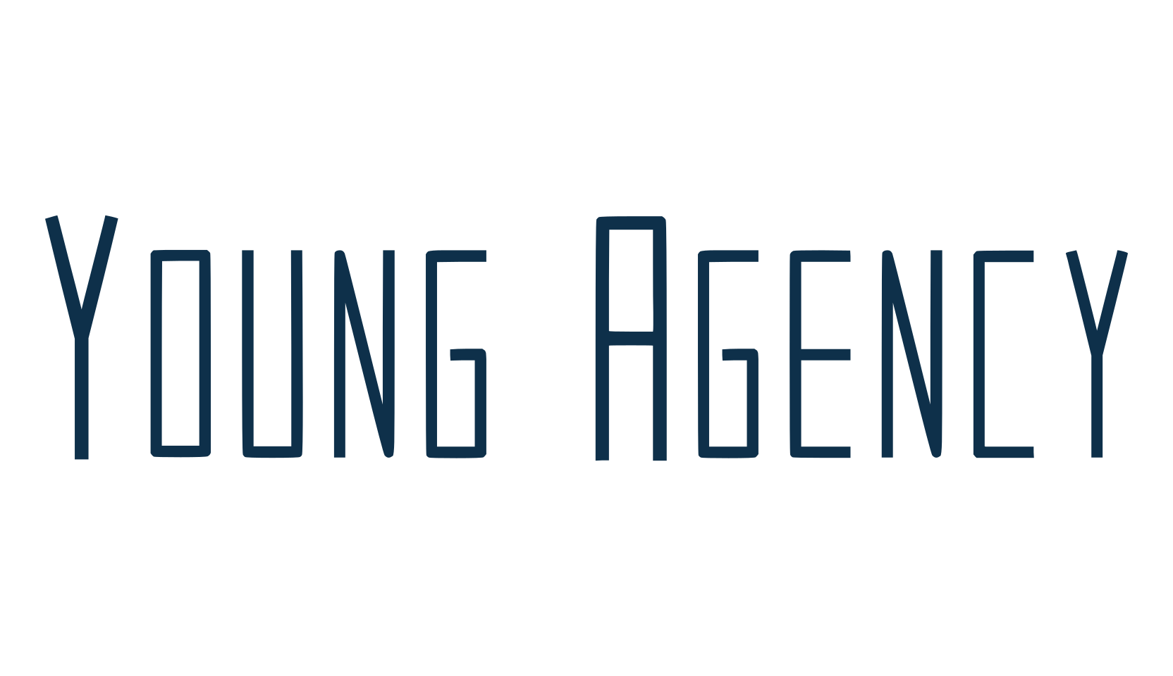 Young Agency, fancy various basic font preview