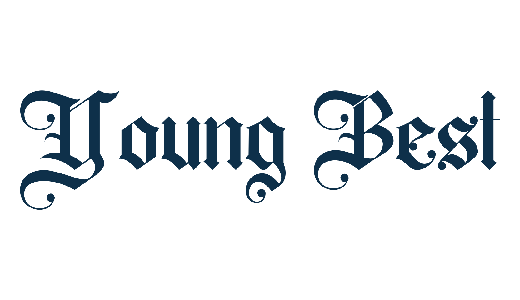 Young Best, medieval font preview