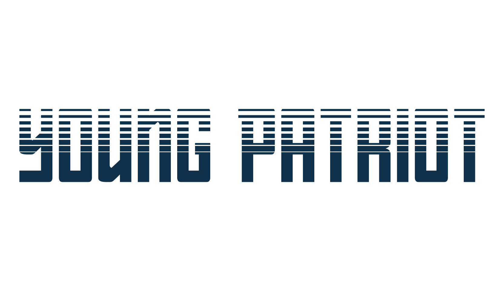 Young Patriot, fancy various techno sci-fi font preview