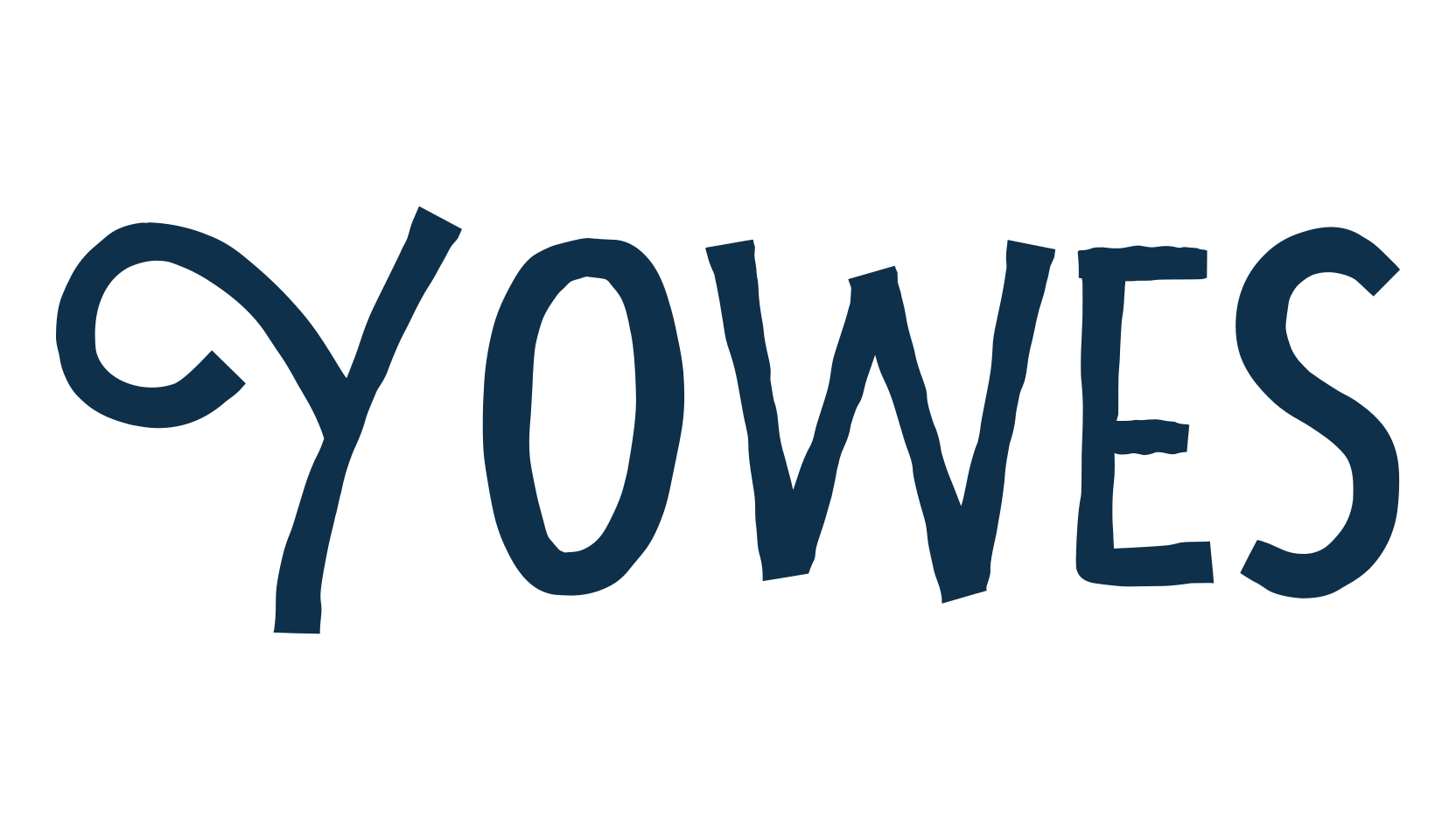 Yowes, fancy various decorative font preview