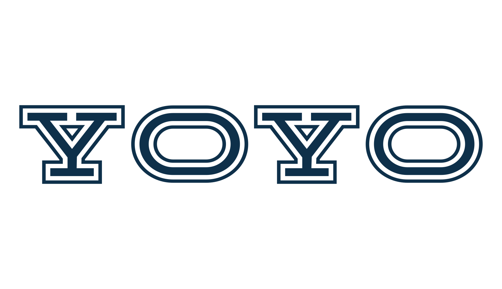 Yoyo, fancy retro decorative font preview