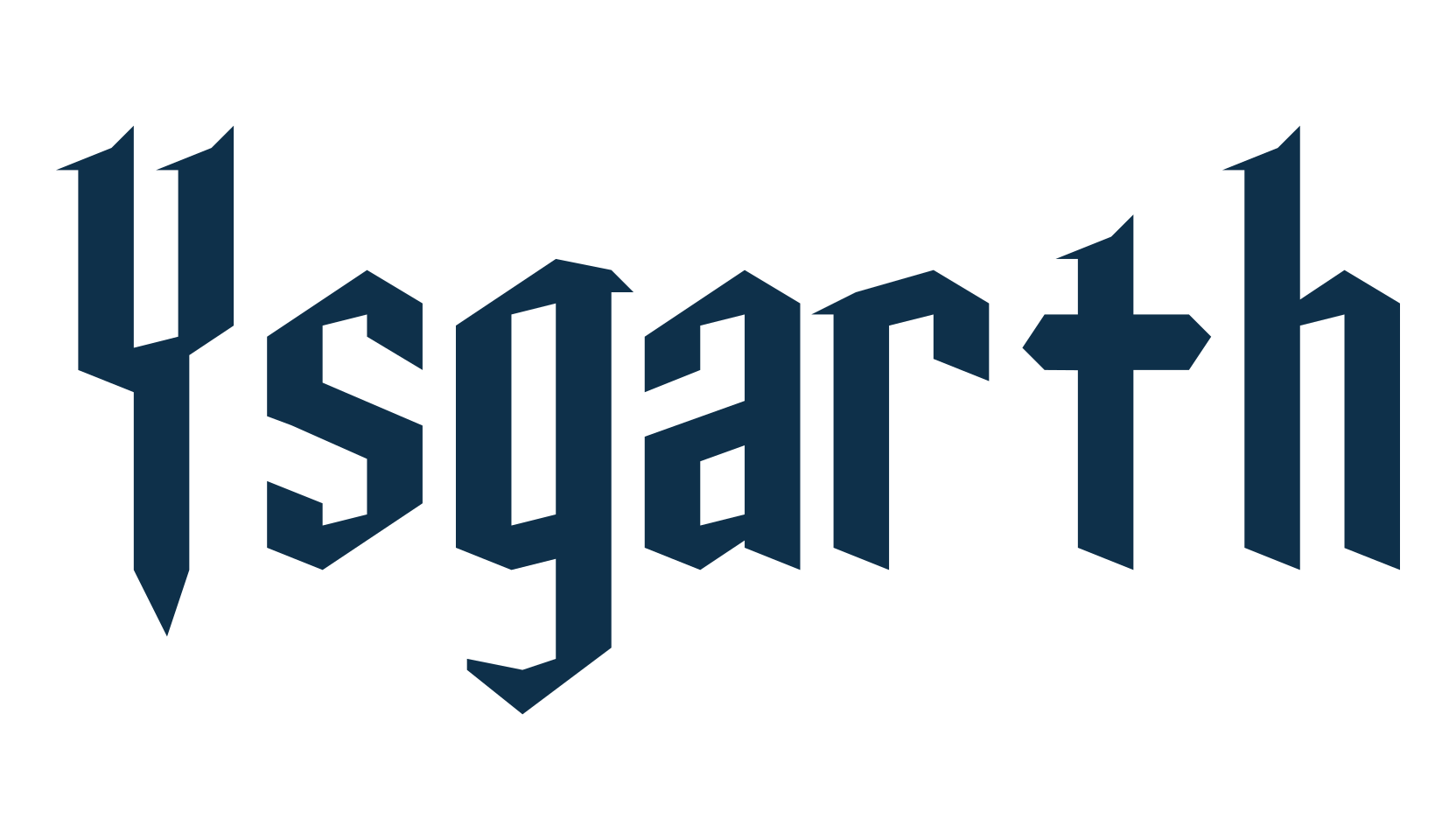Ysgarth, gothic modern font preview