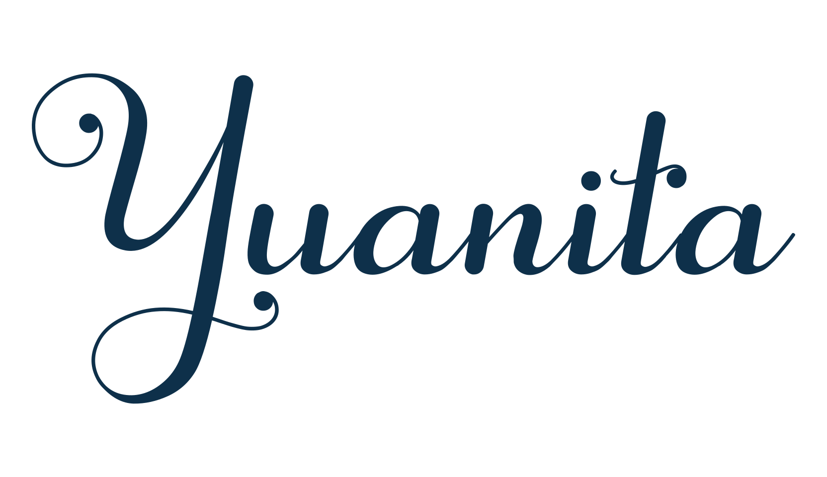 Yuanita, various font preview