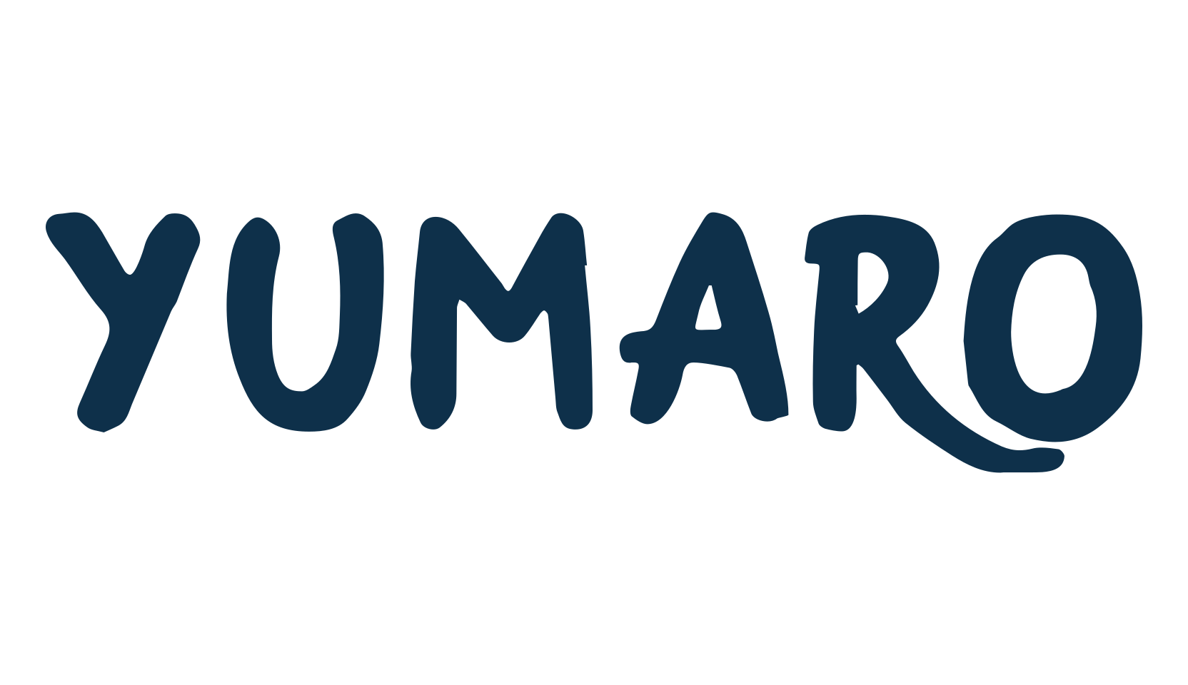 Yumaro, brush font preview