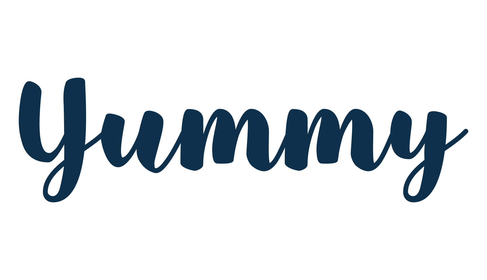 Yummy (yummy-2), various font preview