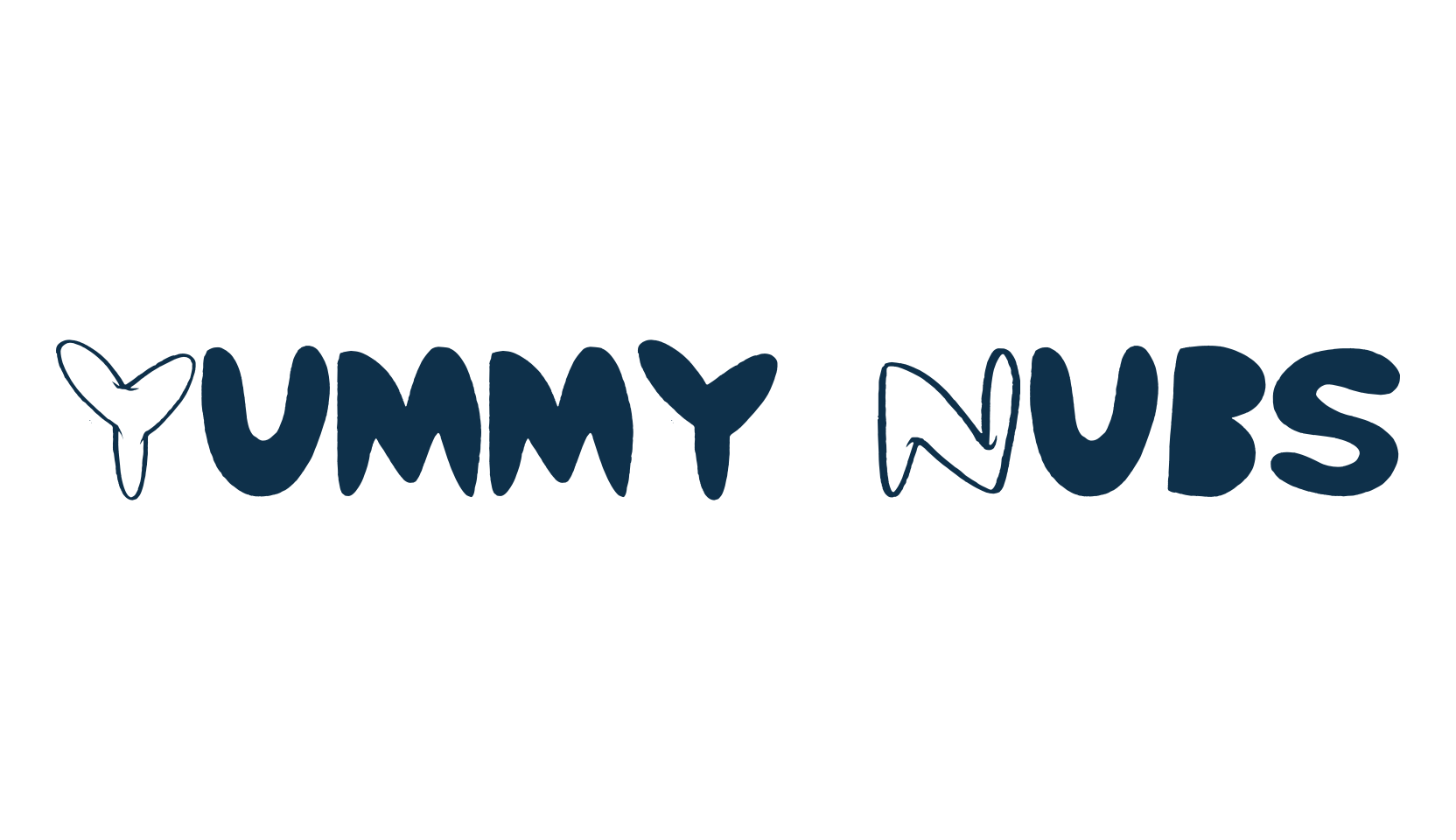 Yummy Nubs, cartoon font preview