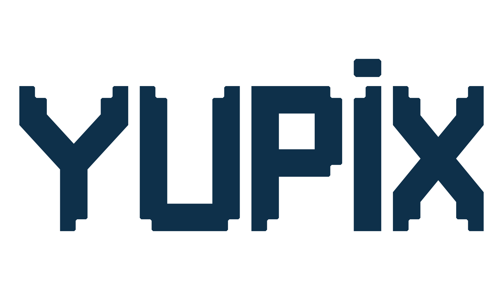 Yupix, fancy various techno sci-fi font preview