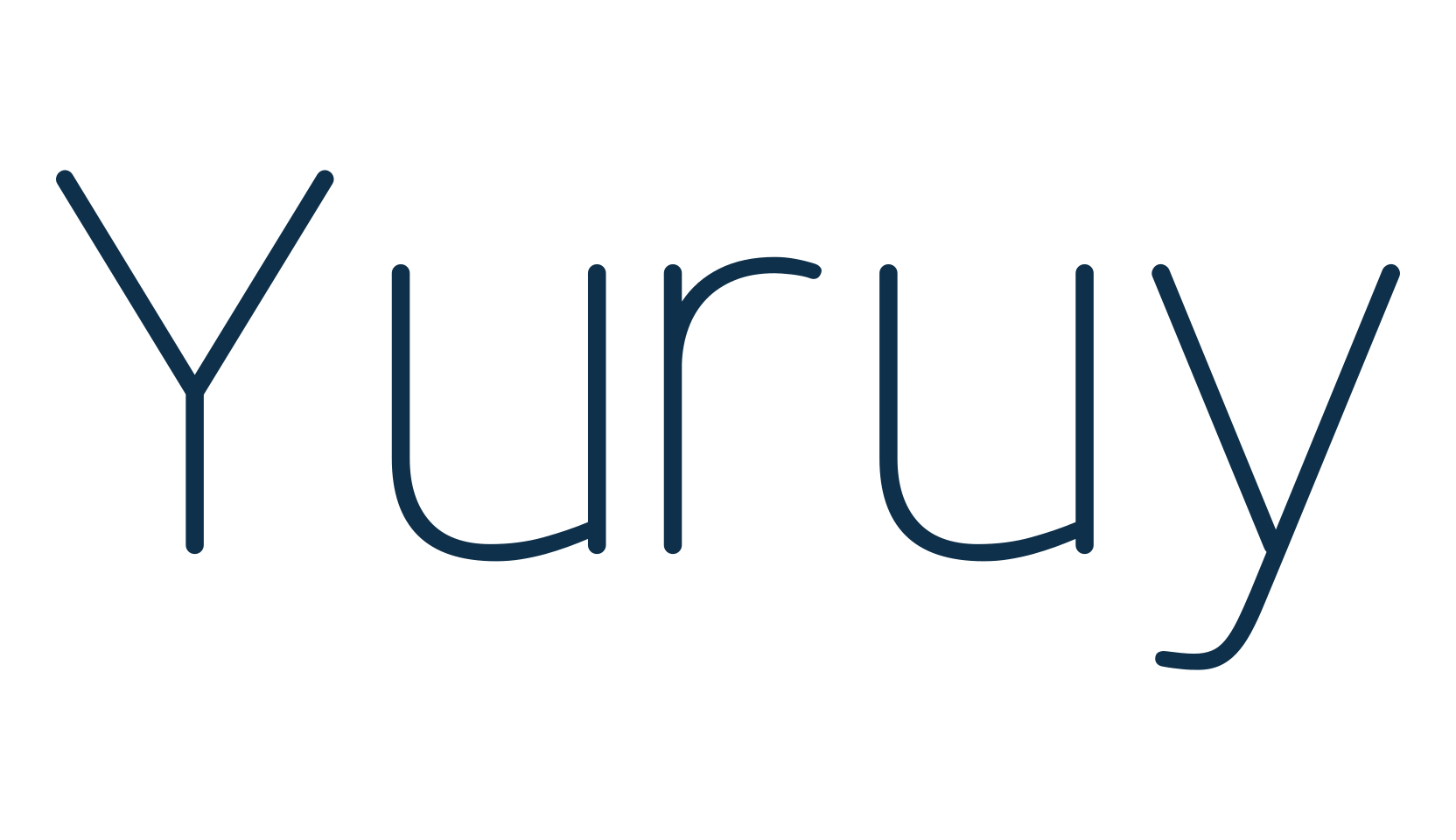 Yuruy, basic sans serif font preview