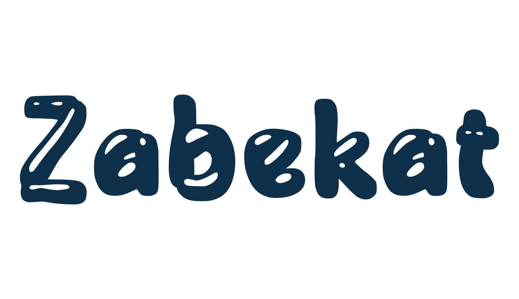 Zabekat, display market font preview