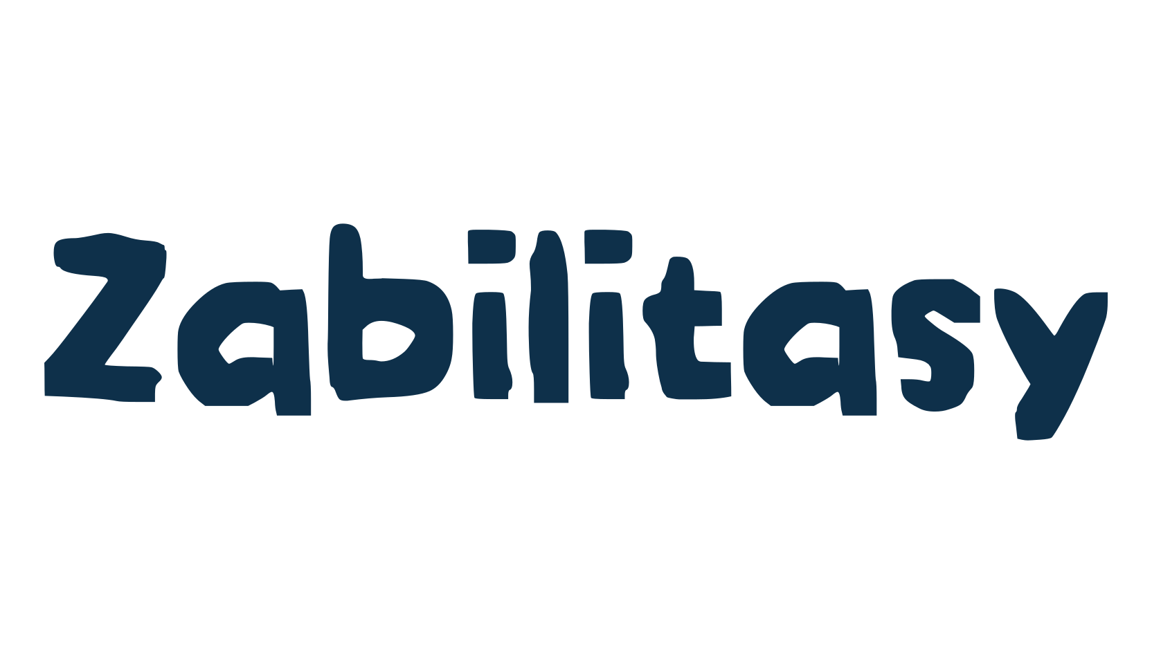 Zabilitasy, fancy cartoon decorative font preview