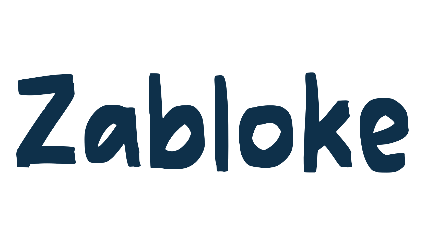 Zabloke, fancy various decorative script calligraphy font preview