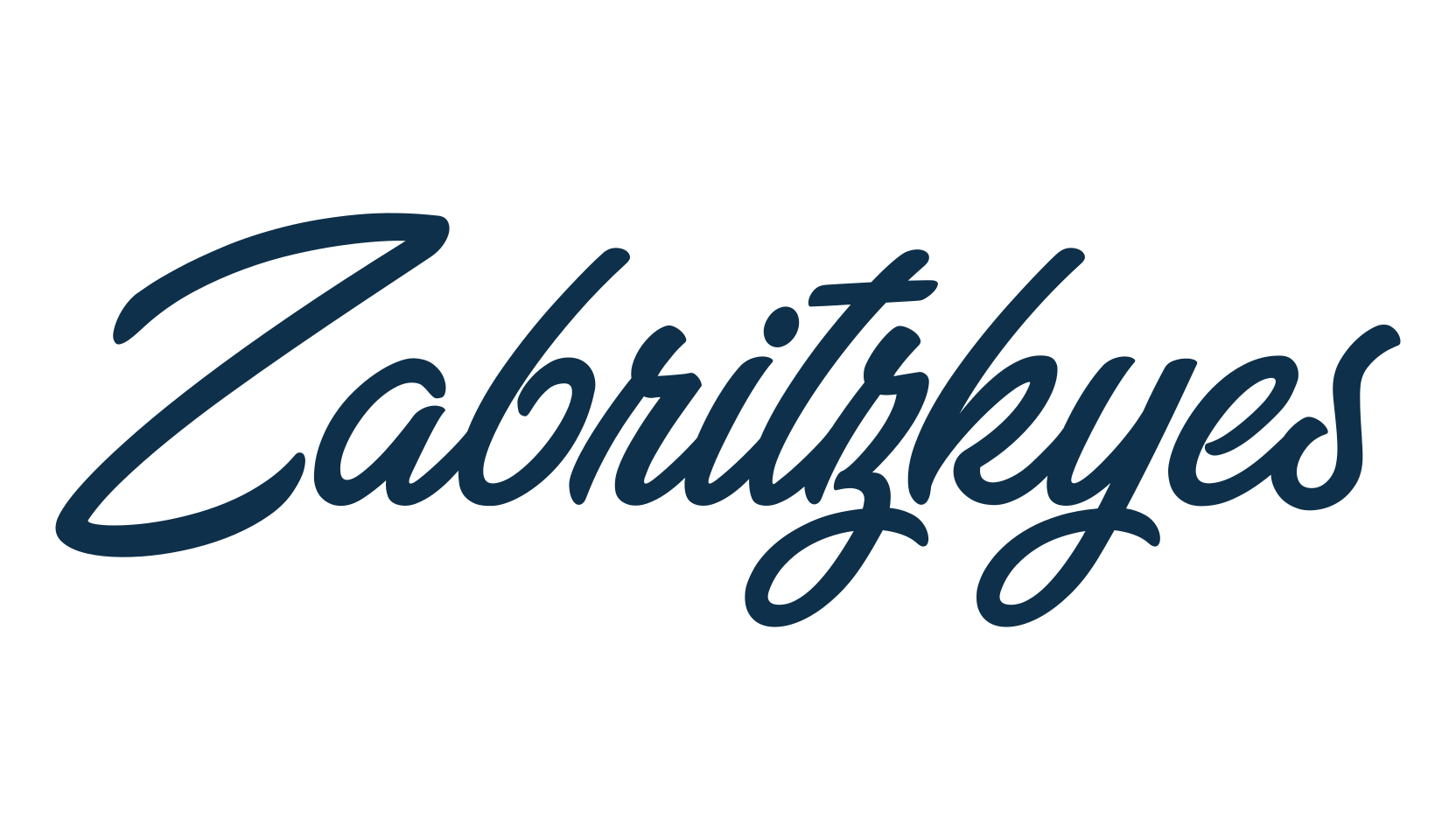 Zabritzkyes, fancy various decorative script calligraphy font preview
