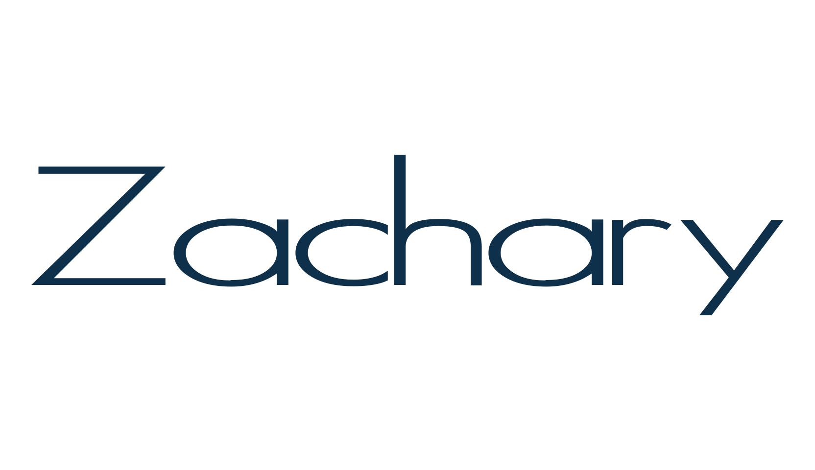 Zachary, sans serif font preview