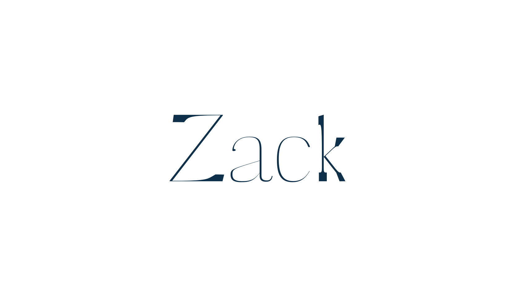 Zack, fancy various decorative font preview