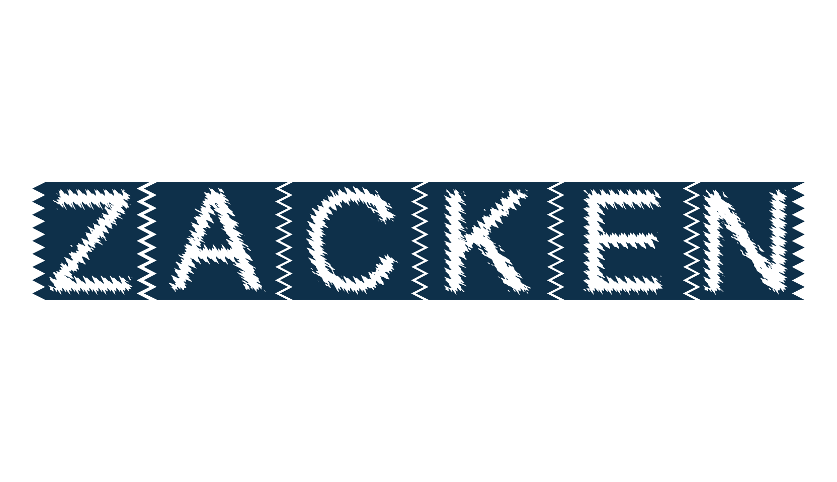 Zacken, fancy decorative font preview