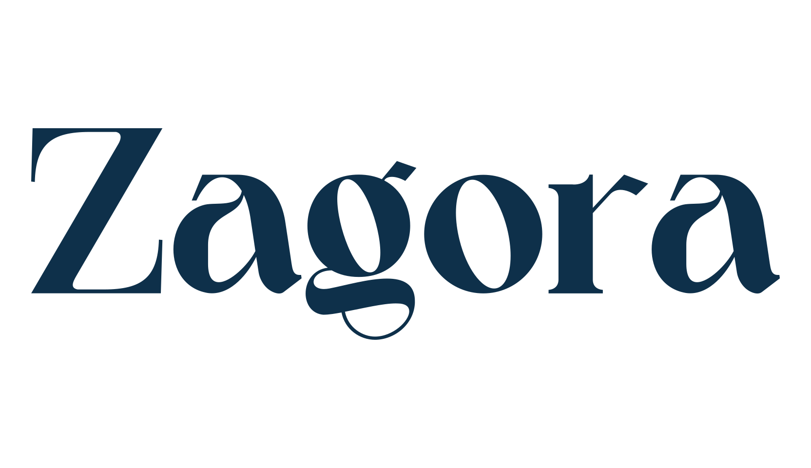 Zagora, basic serif font preview