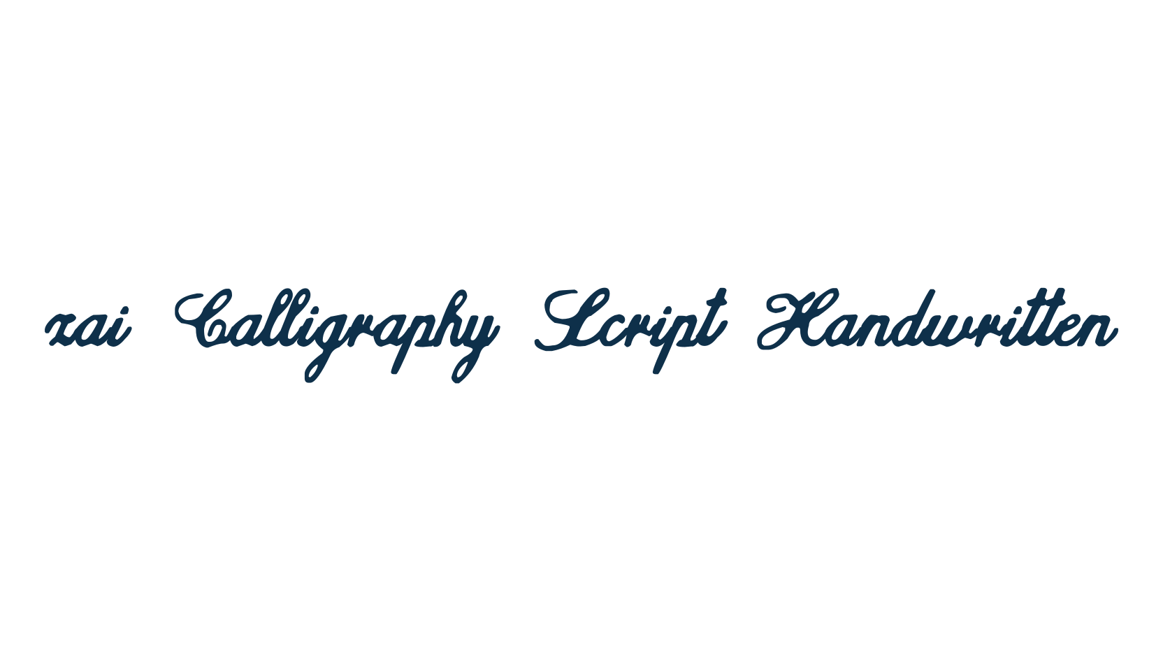 zai Calligraphy Script Handwritten, script handwritten fancy decorative calligraphy font preview