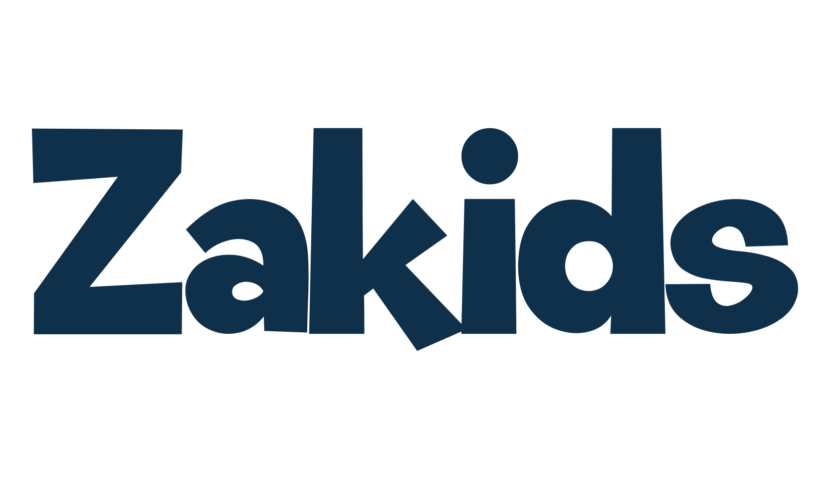 Zakids, fancy cartoon decorative font preview