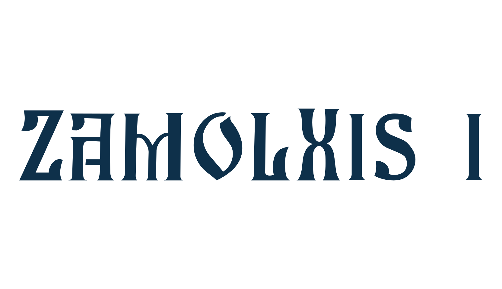 Zamolxis I, fancy various gothic font preview