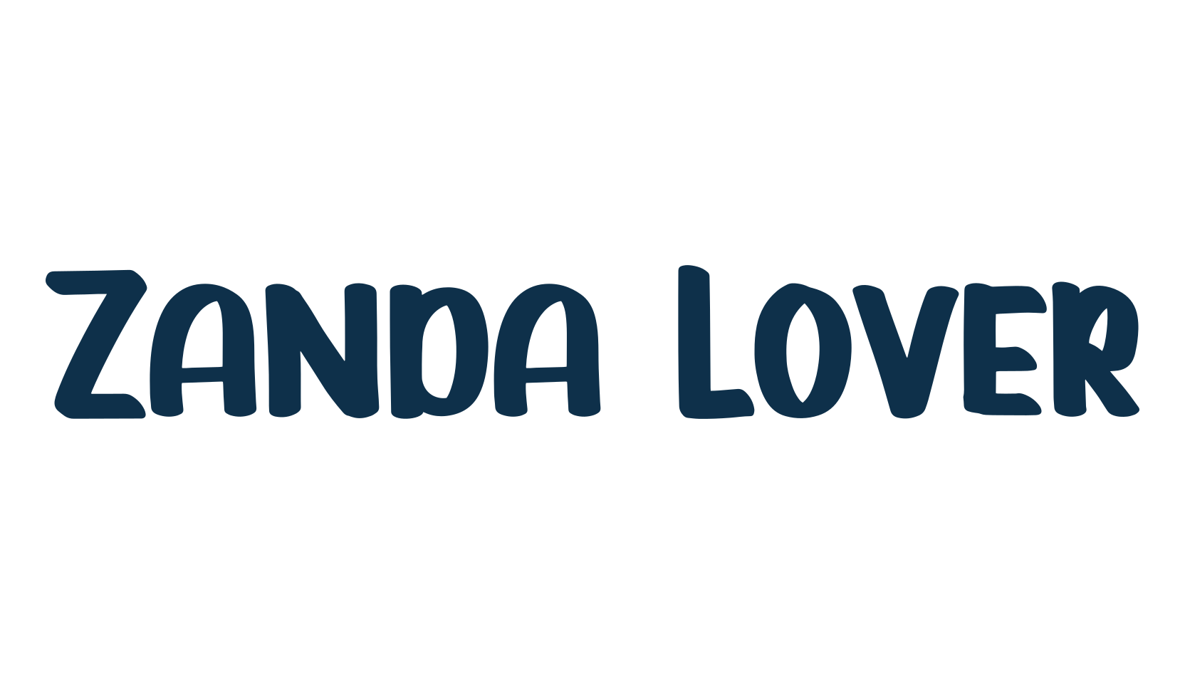 Zanda Lover, script handwritten fancy decorative calligraphy font preview