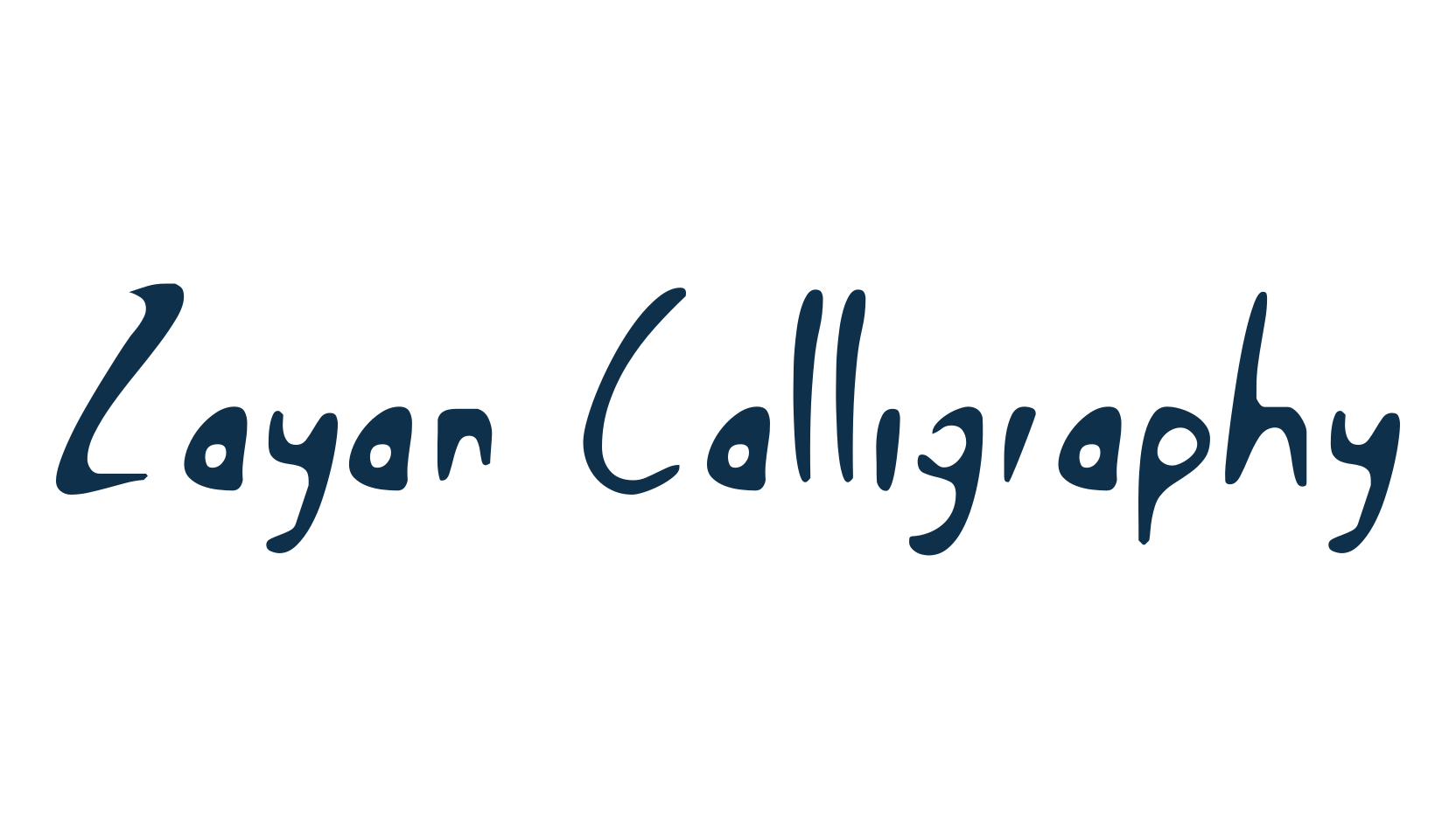 Zayan Calligraphy, various font preview