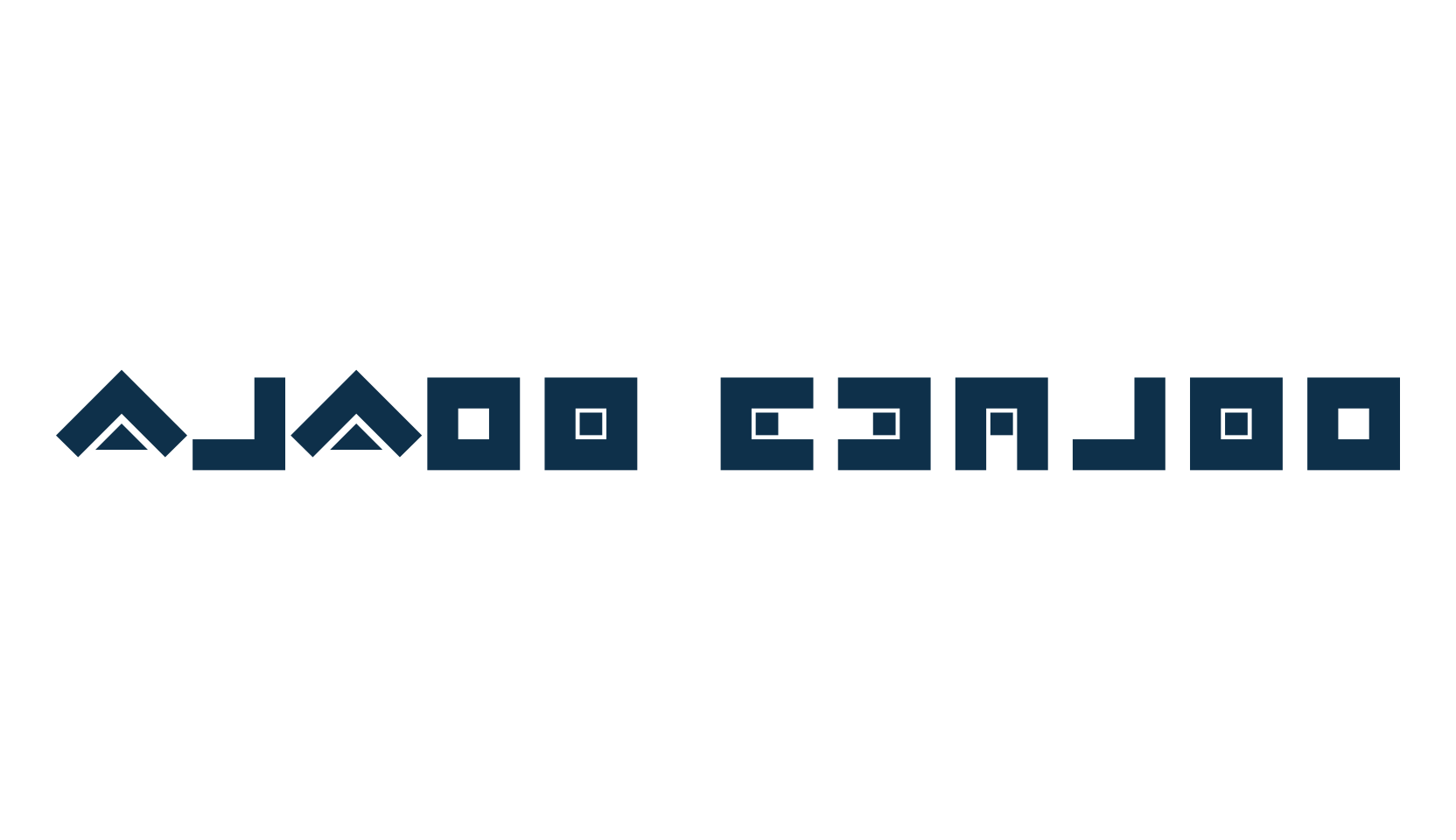 Zazer Square, fancy decorative font preview