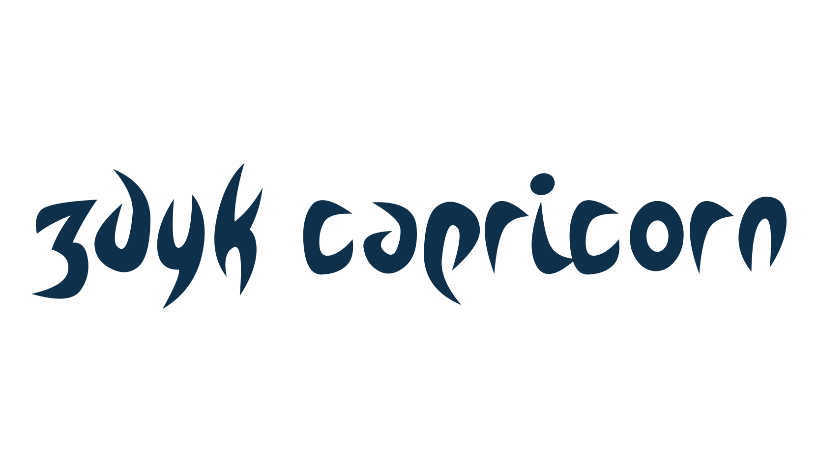 Zdyk Capricorn, various font preview