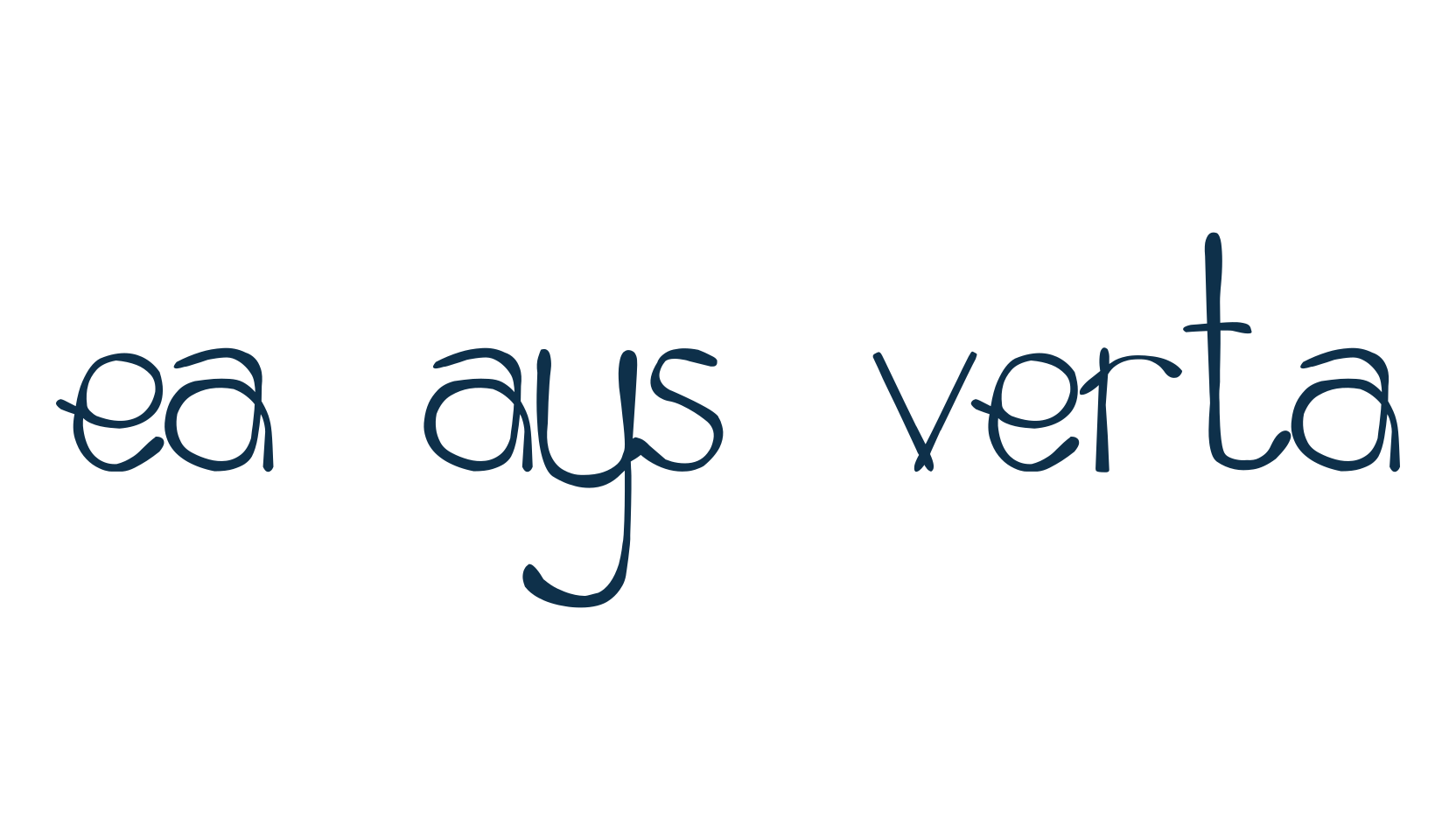 Zea Mays Everta, fancy various decorative script calligraphy font preview