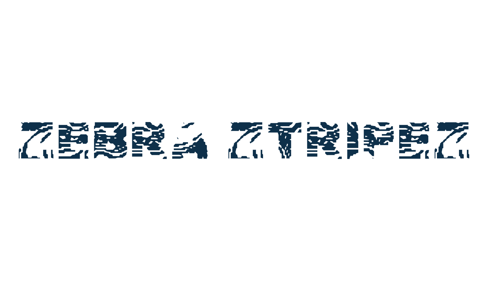 Zebra Ztripez, fancy distorted decorative font preview
