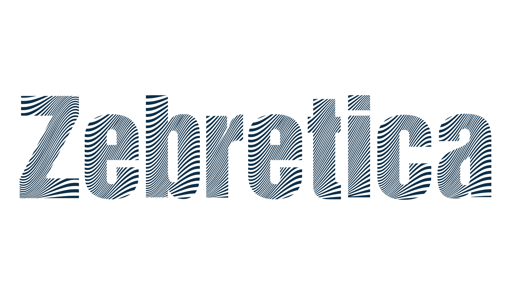 Zebretica, decorative font preview