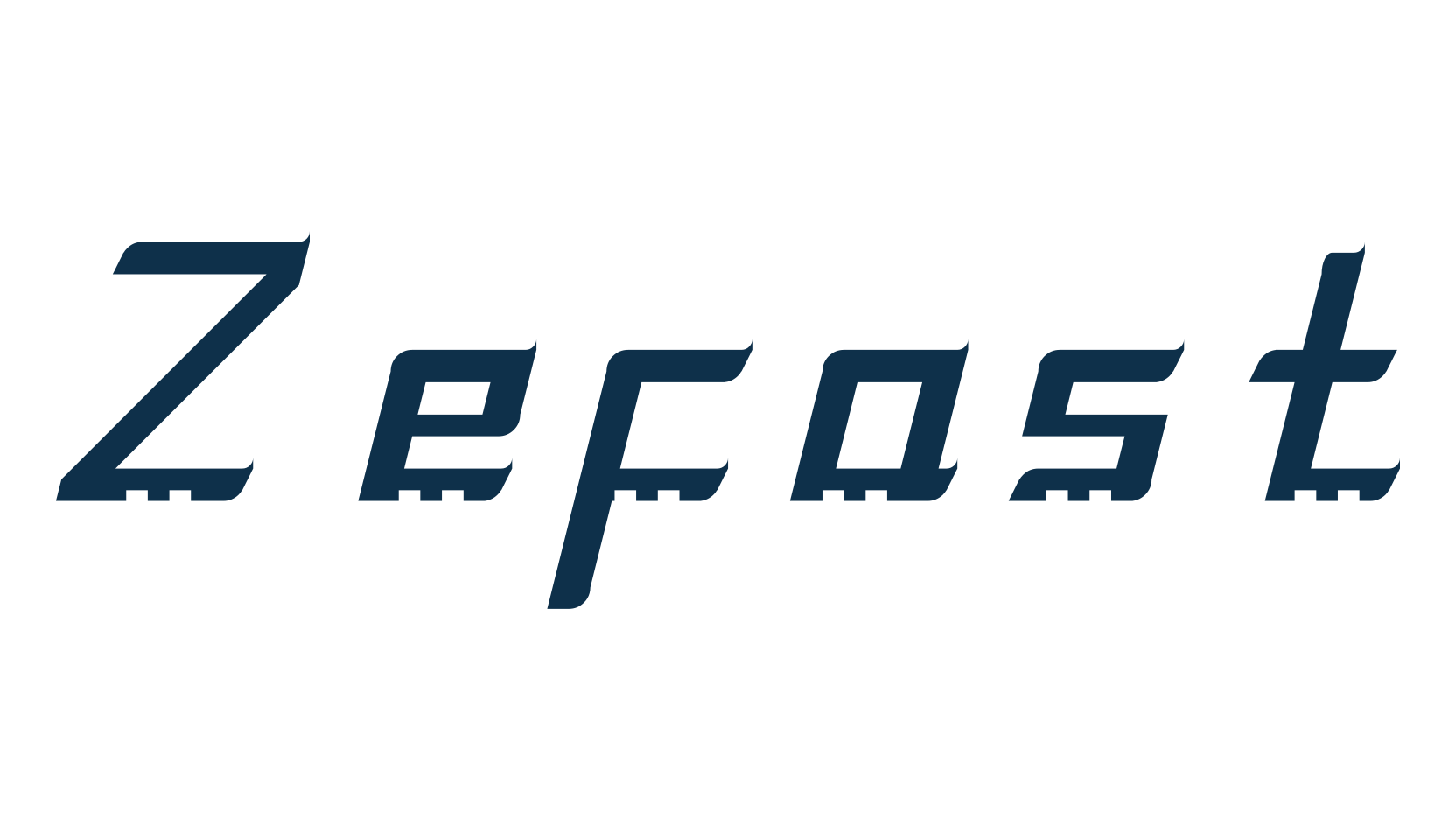 Zefast, various font preview