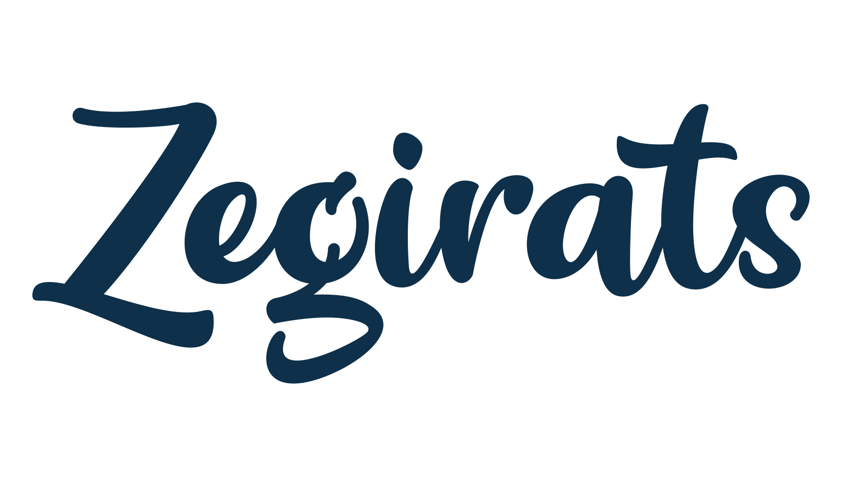 Zegirats, various font preview