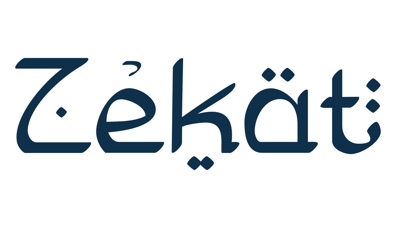 Zekat, arabic font preview
