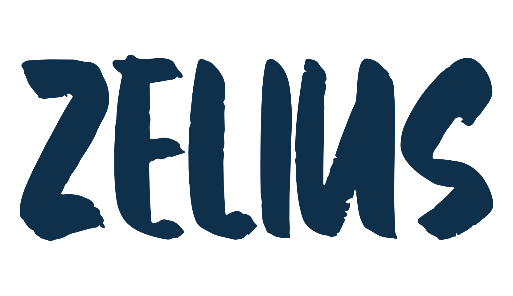 Zelius, script brush fancy decorative calligraphy font preview